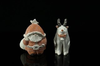 柳下知子 サンタとトナカイ [ Santa & reindeer by Tomoko Yanashita ]