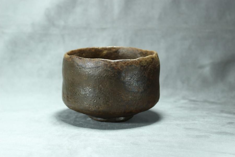 杉本玄覚貞光 黒茶碗 [ Kuro Chawan by Sadamitsu Genkaku 杉本玄覚貞光 黒茶碗 [ Kuro Chawan by Sadamitsu Genkaku