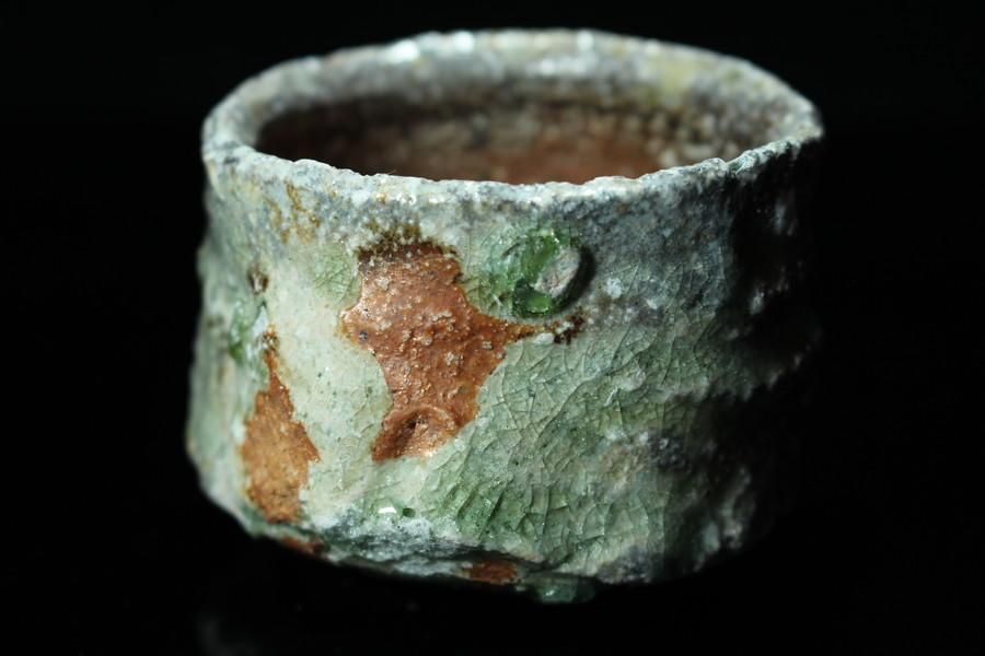 杉本祐 信楽ぐい呑 未使用 箱付 商談中】杉本祐 信楽ぐい呑