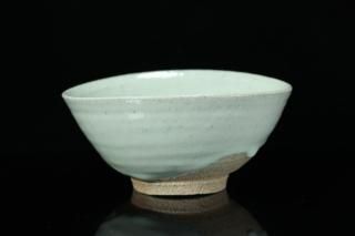 Ḷ  [ Madara Karatsu Chawan by Yasumoto Kajihara ]