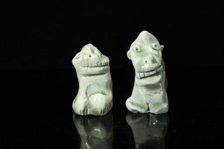 Ḷ () [ Hizen Komainu(A set of 2 pieces) by Yasumoto Kajihara ]