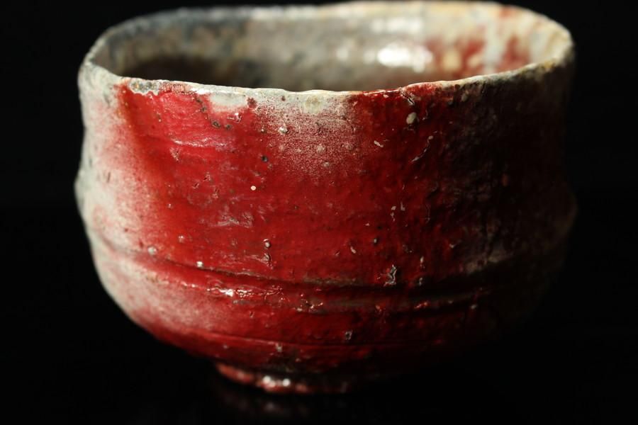 人気作家★大西雅文★赤丹波筒湯のみ 人気作家☆大西雅文☆赤丹波筒湯のみ 人気作家☆大西雅文☆赤