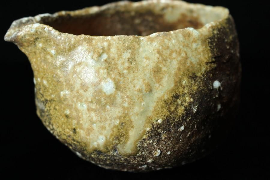 渡辺愛子 信楽片口酒器 [ Shigaraki Katakuchi Shuki by Aiko Watanabe