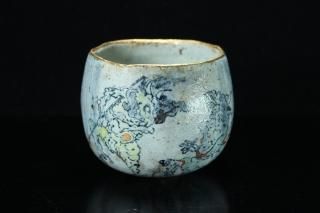 SoldHyakki Yakou Chawan by Masatoshi Shimizu