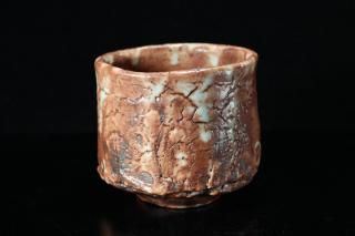  ͻι盌 [ Nezumi Shino Tabi Chawan by Makoto Yamaguchi]