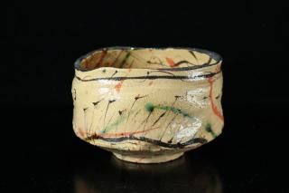 ߷ŵ ＷĿ盌 [Yashichida Oribe Chawan  by Katsunori Sawa]