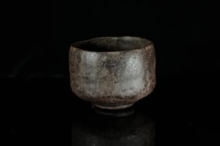 ܸ 盌 [Kuro Chawan by Sadamitsu Genkaku Sugimoto]