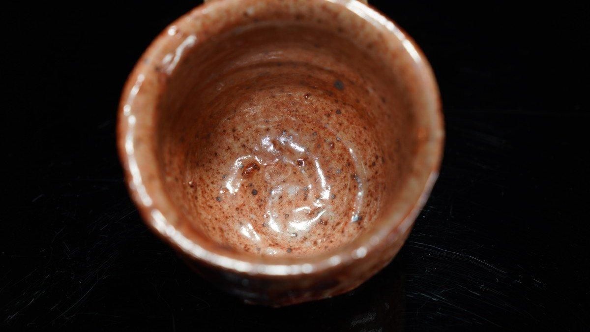 大森礼二 志野ぐい呑 [ Shino Guinomi by Ohmori Reiji ] - 八丁堀 や