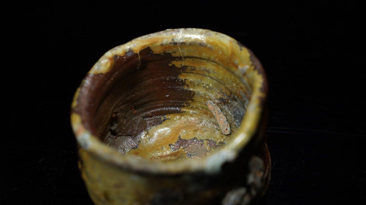大森礼二 備前ぐい呑 [ Bizen Guinomi by Reiji Ohmori
