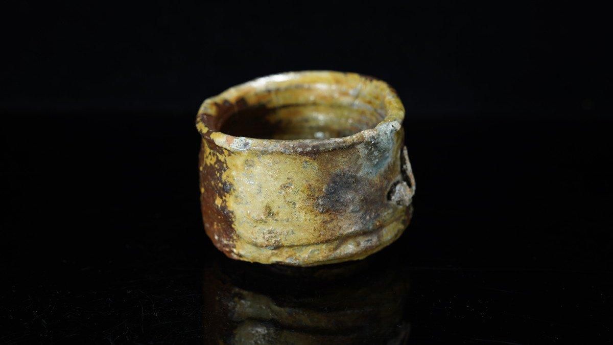 大森礼二氏　備前ぐい呑 大森礼二 備前ぐい呑 [ Bizen Guinomi by Reiji Ohmori