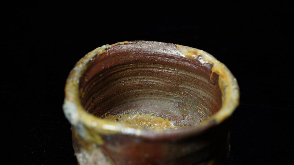 大森礼二氏　備前ぐい呑 大森礼二 備前ぐい呑 [ Bizen Guinomi by Reiji Ohmori