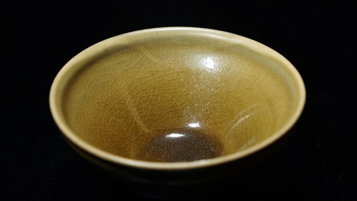 天目茶盌 天目金星茶盌 / Tenmoku Venus Tea Bowl H7.1×W13.6×D13.3 cm