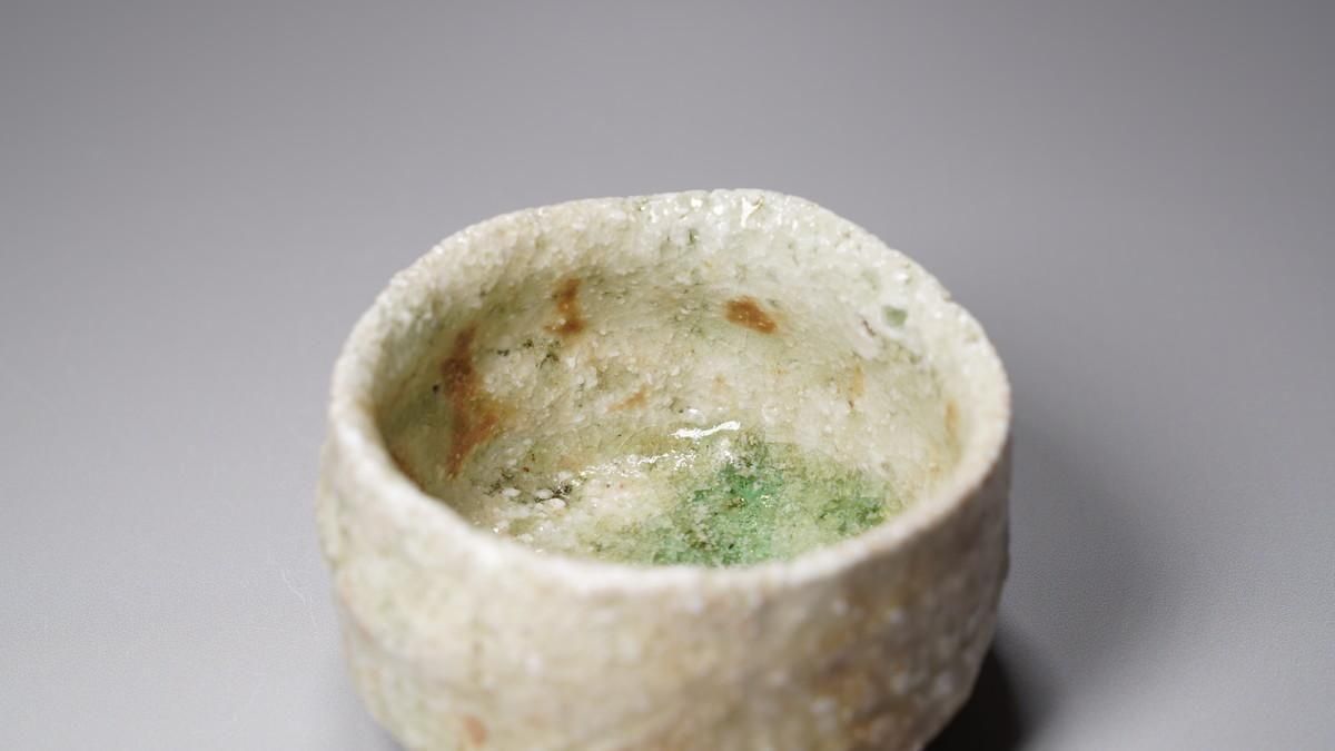 商談中】杉本祐 信楽ぐい呑 [ Shigaraki Guinomi by Yu Sugimoto