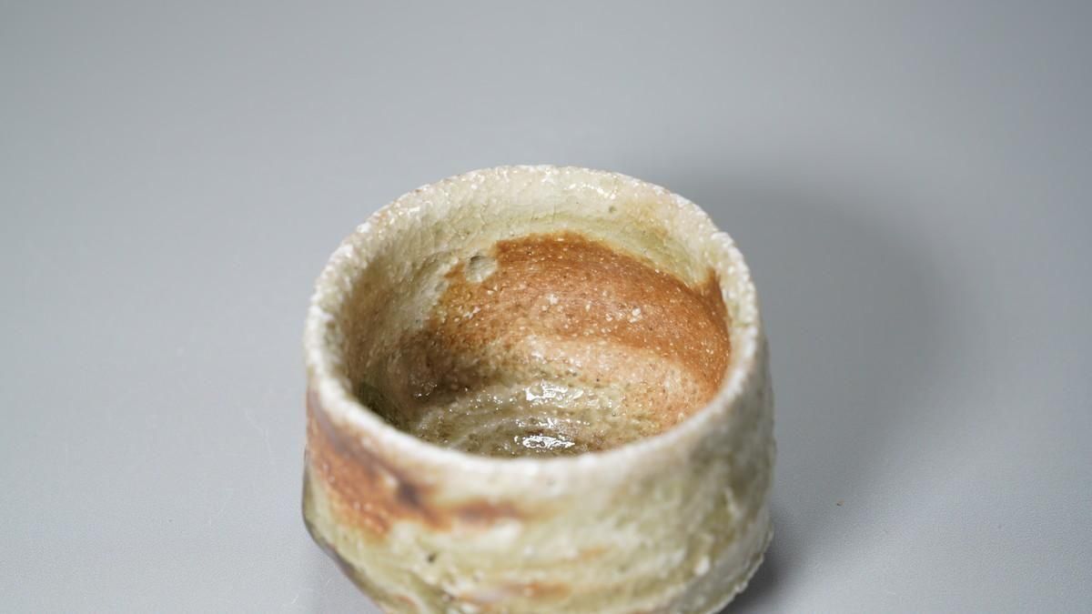 杉本祐 信楽ぐい呑 [ Shigaraki Guinomi by Yu Sugimoto