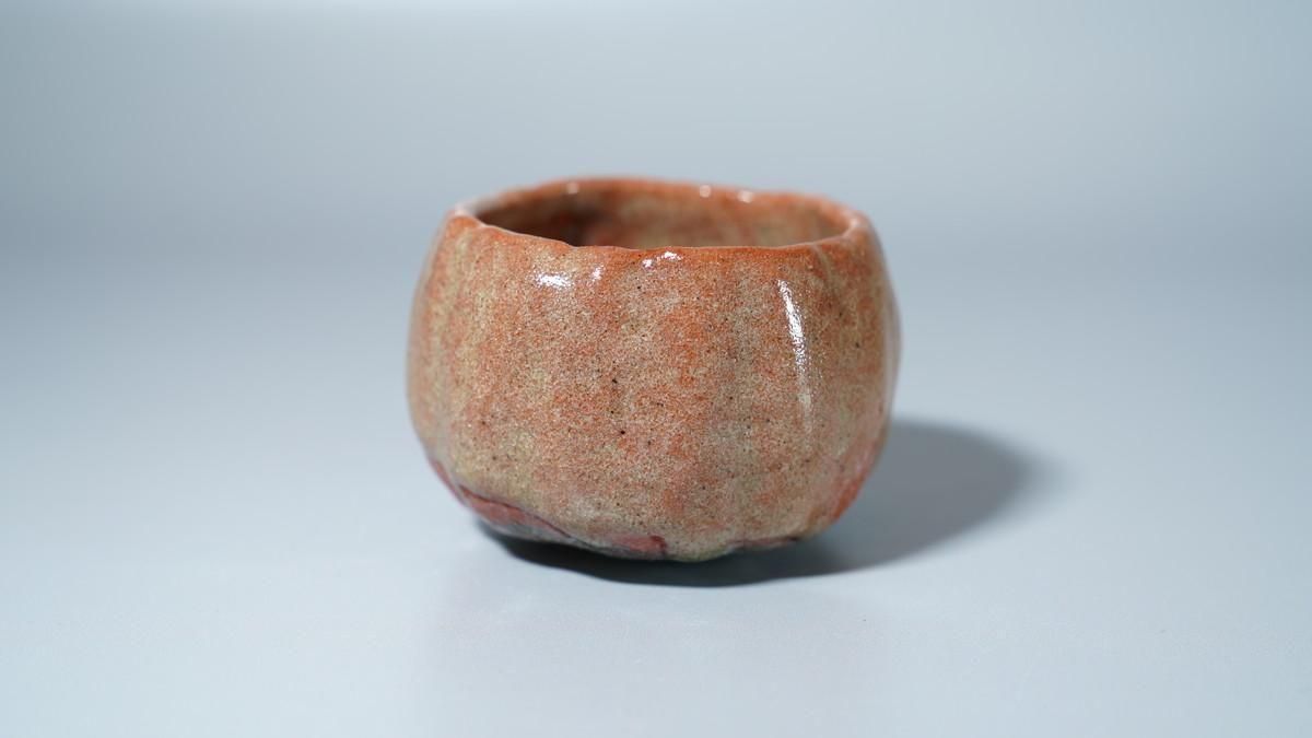 柳下季器 赤ぐい呑 [ Aka Guinomi by Hideki Yanashita ] - 八丁堀 や