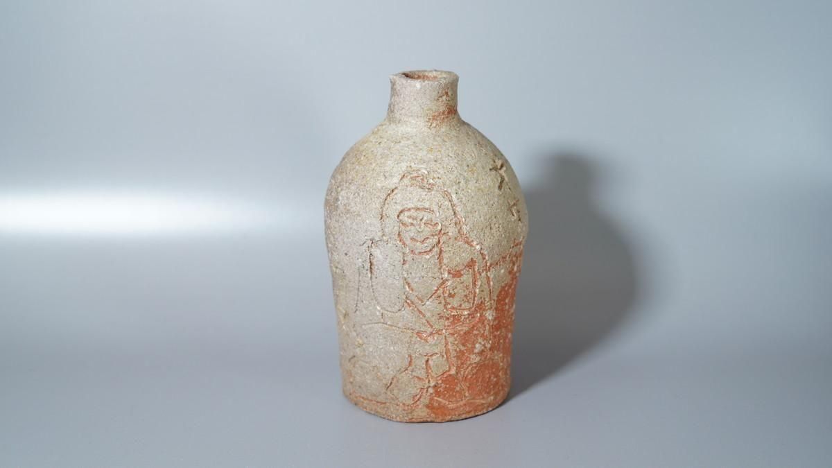 信楽焼 Shigaraki 徳利 Tokkuri 古谷道生 X01 信楽焼 Shigaraki 徳利 Tokkuri 古谷道生 X01 F−16 古谷和也 信楽蹲