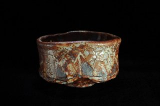  ͻ [Nuzumi-shino Chawan by Makoto Yamaguchi]