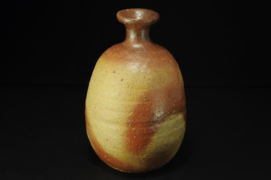 曽我尭 備前芋徳利 [Bizen Imo-Tokkuri by Takashi SOGA