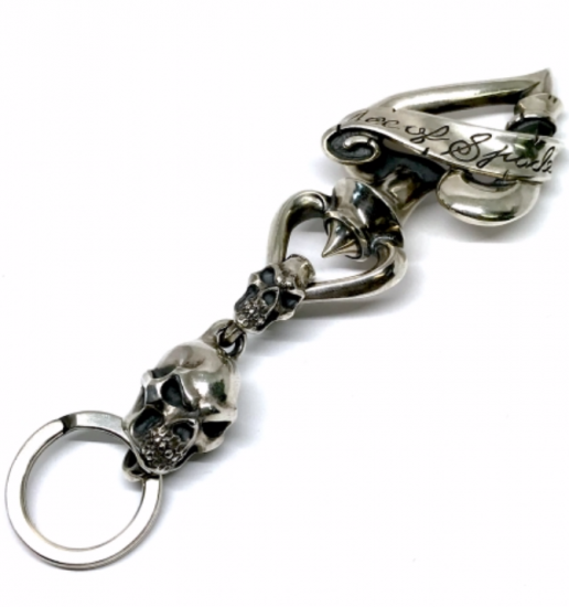 Rat Raceラットレース 正規代理店 Rat キーチェーン《送料無料》Ace Of Spades Hook&Key Chain