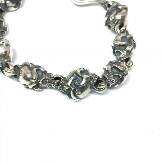 Rat Race　 Two Face Skull Bracelet