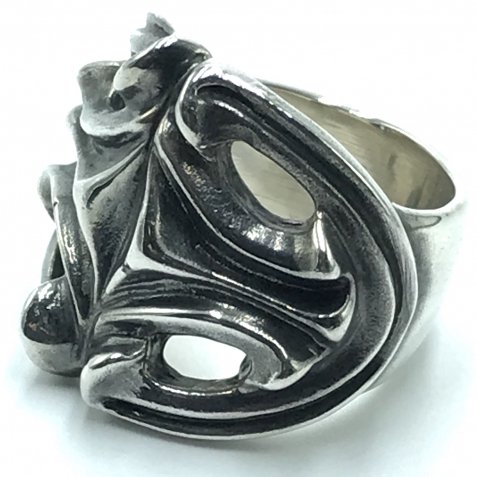 Gaboratry/ガボラトリー Large Sculpted Oval Roll Ring ラージ