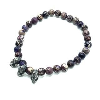 Legio Made 쥮ᥤ Ź 쥮 ֥쥹åȡ̵Cat skull Kaolinite M -18cm