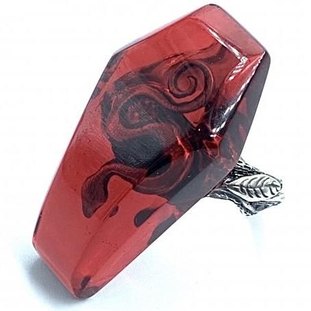 LYLY ERLANDSON ꡼ɥ Ź 󥰡̵the COFFIN Ring red