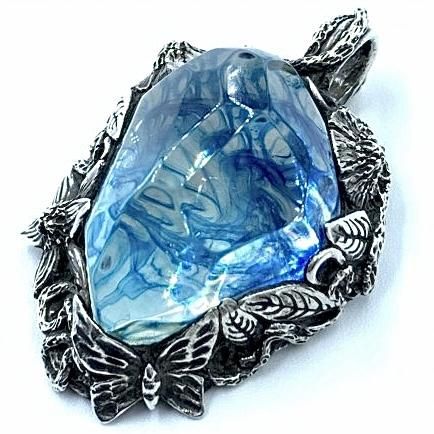 LYLY ERLANDSON リリーエルランドソン 正規代理店 リング《送料無料》the WINTER Necklace Charm -Male- ザウィンター Pendant【ice blue】