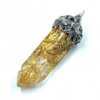 LYLY ERLANDSON ꡼ɥ Ź ڥȡ̵the GHOST male Pendant-Gold Leaf-