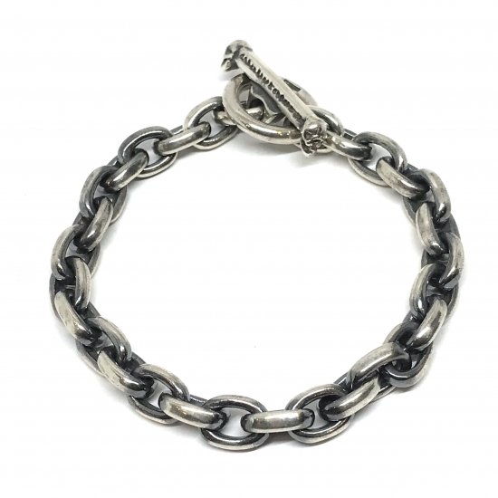 Gaboratory/ガボラトリー Half Small Oval Chain Bracelet 約21cm