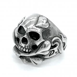 Rat Raceåȥ졼 Ź Rat 󥰡̵Cry Baby Cross Bone Skull Ring