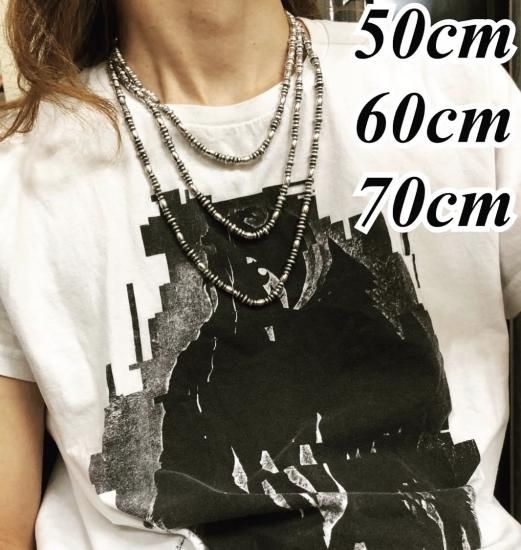 話題の行列 Mr.treize シルバービーズネックレス チェーン《送料無料》60cm アクセサリー