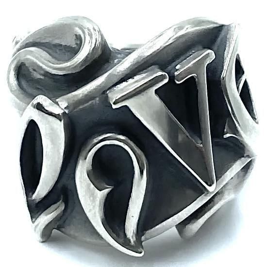 åȥʥ Rat Another World RatRace åȥ졼 Ź   ̵Solid Letter Ring/LOVE