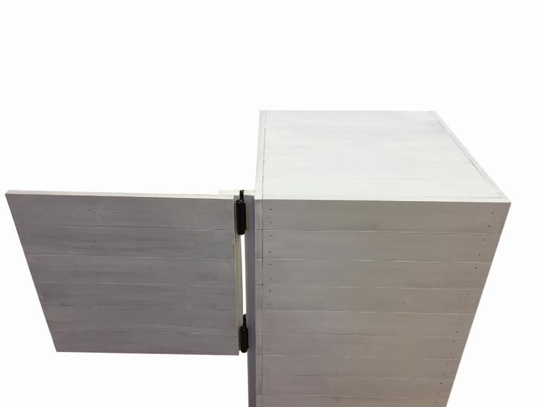 木製サイドボード_スイングドア付き_幅119cm×奥行60cm×高さ90cm_