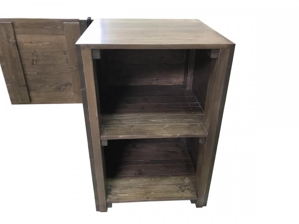 木製サイドボード_スイングドア付き_幅119cm×奥行60cm×高さ90cm_