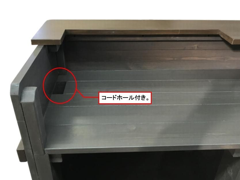 木製レジカウンター_受付カウンター_上部天板付き_幅124cm×奥行48cm×高さ108cm_ブラックブラウン(ニス仕上げ)_C039BB 木製レジカウンター_受付カウンター_上部天板付き_幅124cm×奥行48cm×高さ108cm_ブラックブラウン(ニス仕上げ)_C039BB