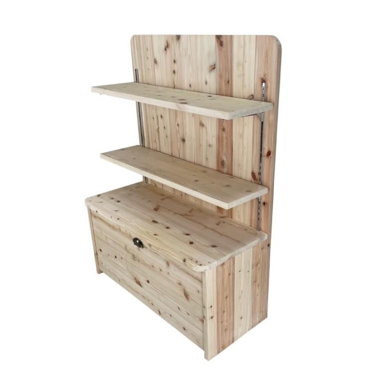 木製商品陳列棚 | 幅90cm - ひかり屋 | 木製カウンター・ショー 木製商品陳列棚 | 幅90cm - ひかり屋 | 木製カウンター・ショー