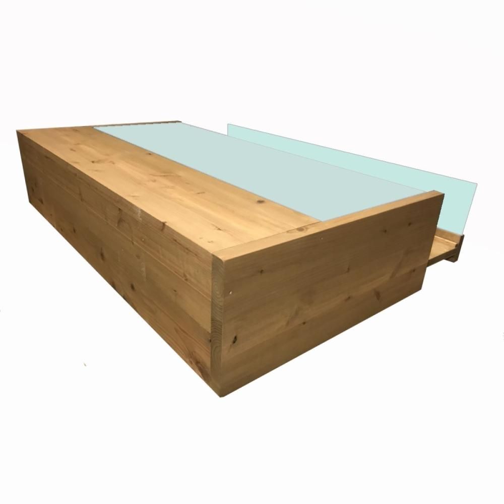 卓上木製ショーケース_引出し式_幅95×奥行50cm×高さ90cm_オーク_ 卓上木製ショーケース_引出し式_幅95×奥行50cm×高さ90cm_オーク_