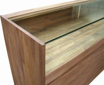 木とガラスのショーケース　幅40×奥行30×高さ8cm インテリア　ガラス 木製ガラスショーケース_幅120cm×奥行60cm×高さ90cm_ジェット