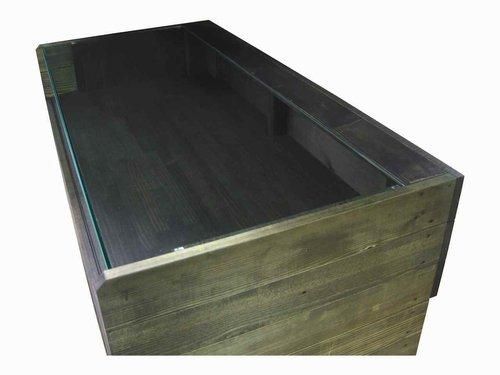 木製ガラスショーケース_幅120cm×奥行60cm×高さ90cm_ジェット 木製ガラスショーケース_幅120cm×奥行60cm×高さ90cm_ジェット