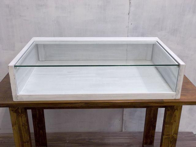 木製ショーケース裏開き・カウンター置き_幅90×奥行50cm×高さ 木製ショーケース裏開き・カウンター置き_幅90×奥行50cm×高さ