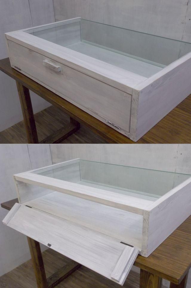 木製ショーケース裏開き・カウンター置き_幅90×奥行50cm×高さ 木製ショーケース裏開き・カウンター置き_幅90×奥行50cm×高さ
