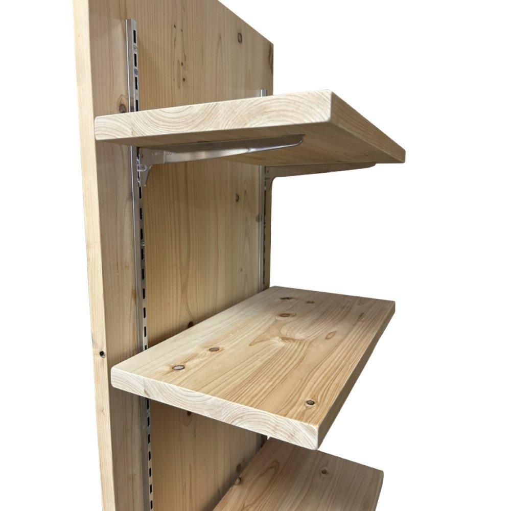 木製商品陳列棚 | 省スペース幅60cm - ひかり屋 | 木製