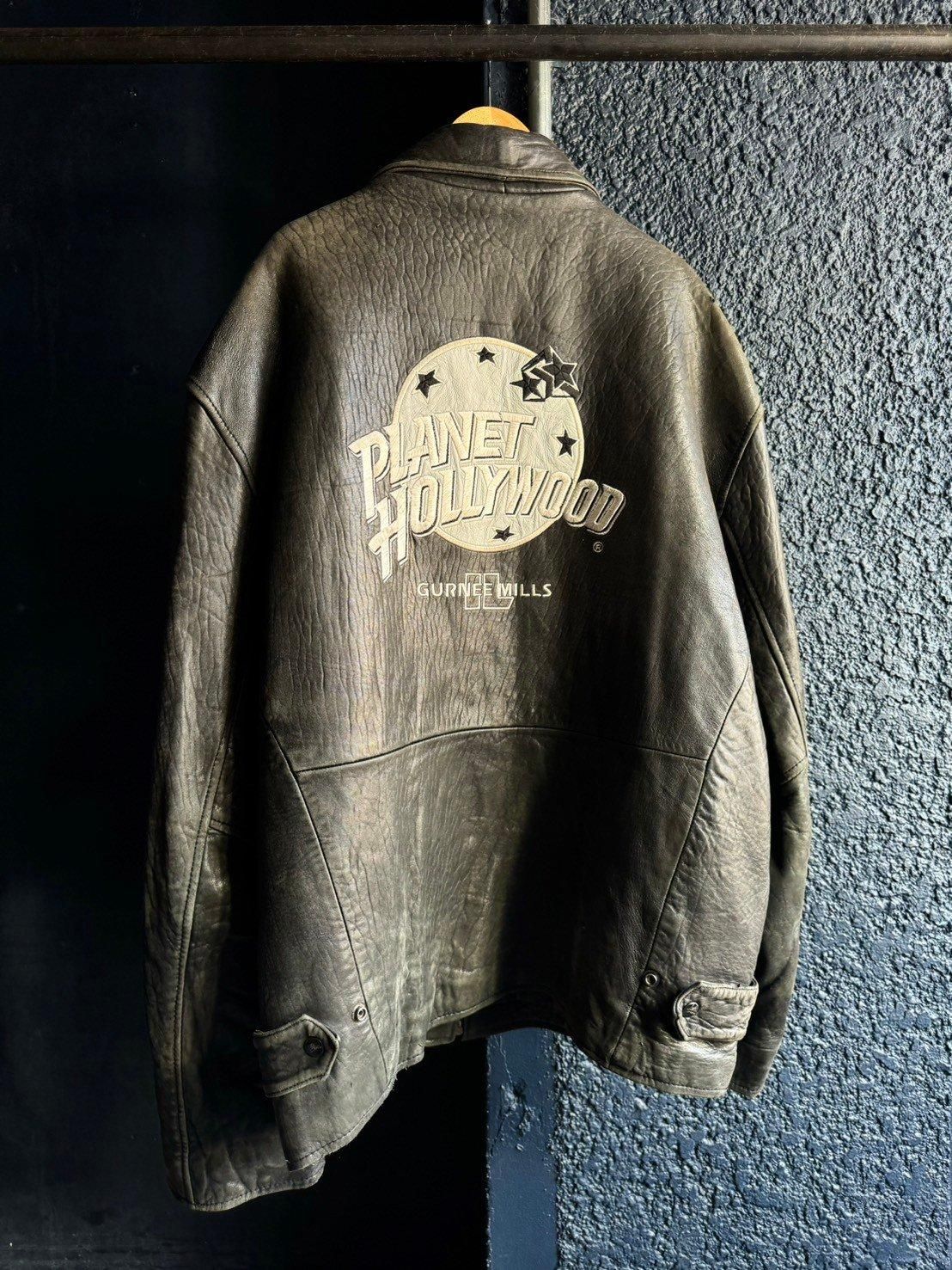 PLANET HOLLYWOOD leather JKT