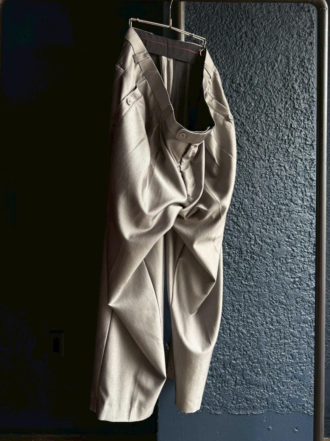 WIDE silver slacks