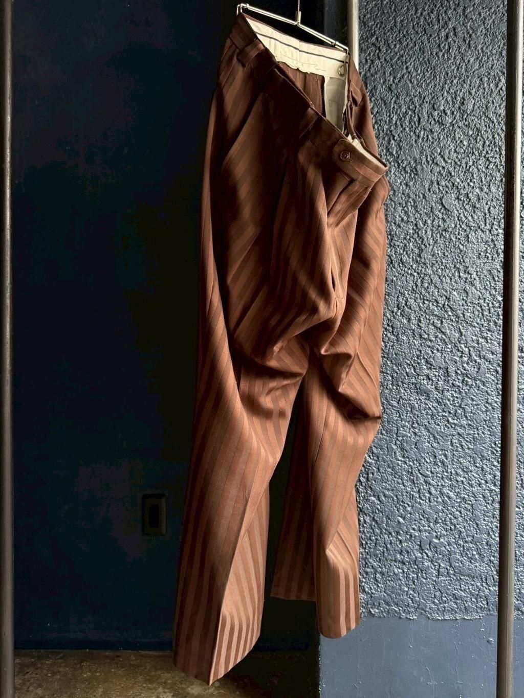 WIDE brown slacks
