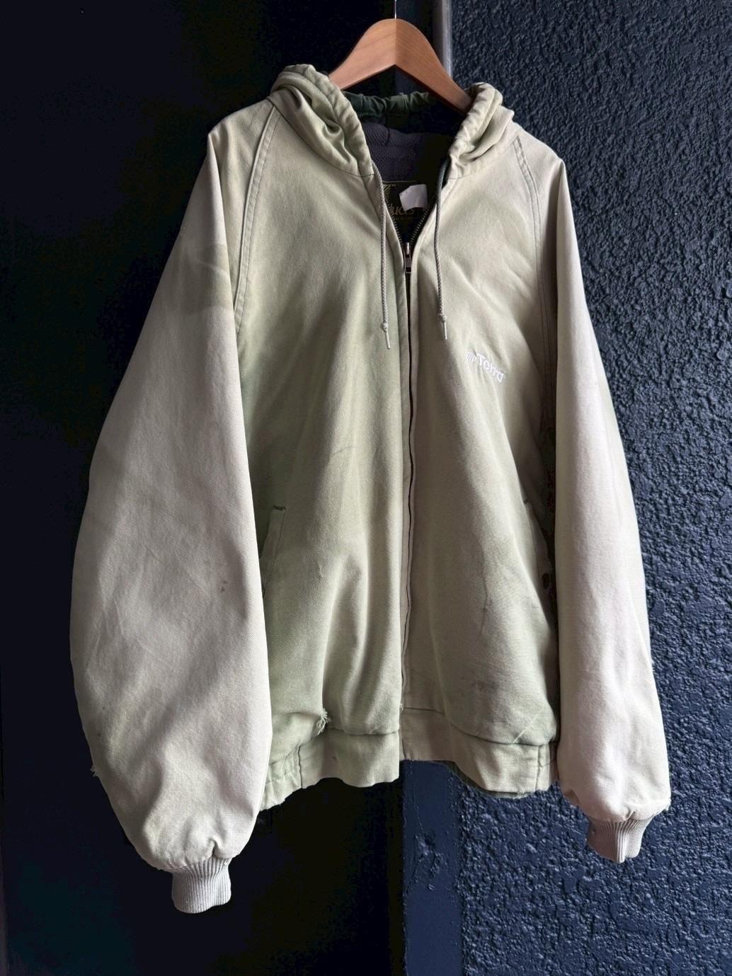 Sun Fade Green hoodie