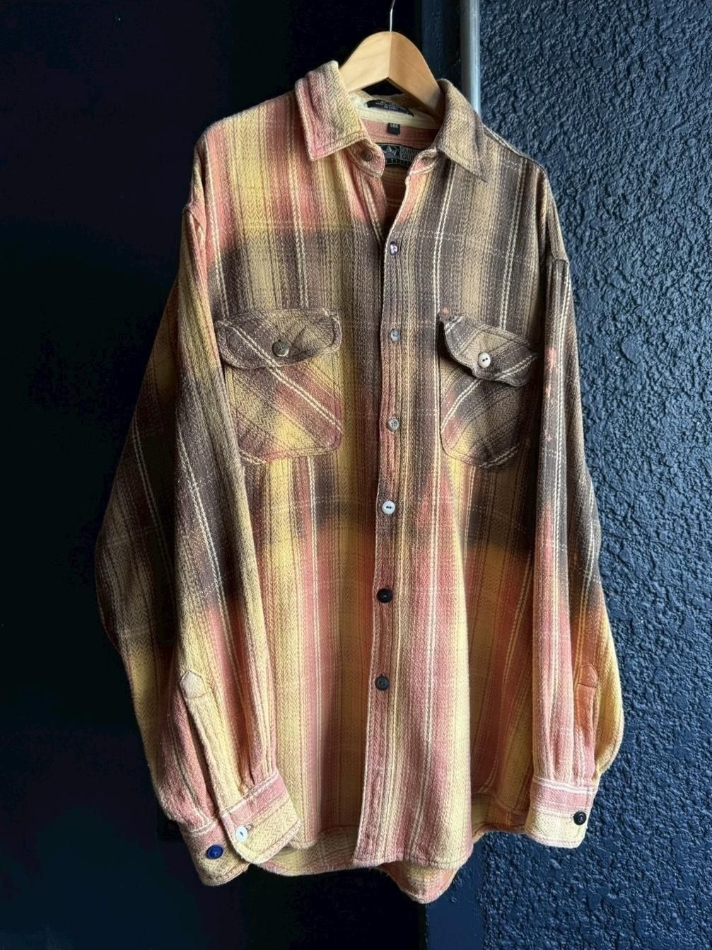 gradation frannel shirt