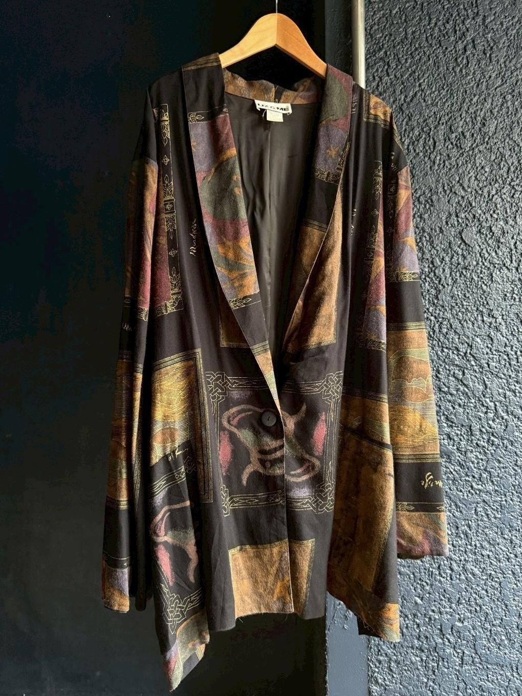 artistic pattren tailored JKT