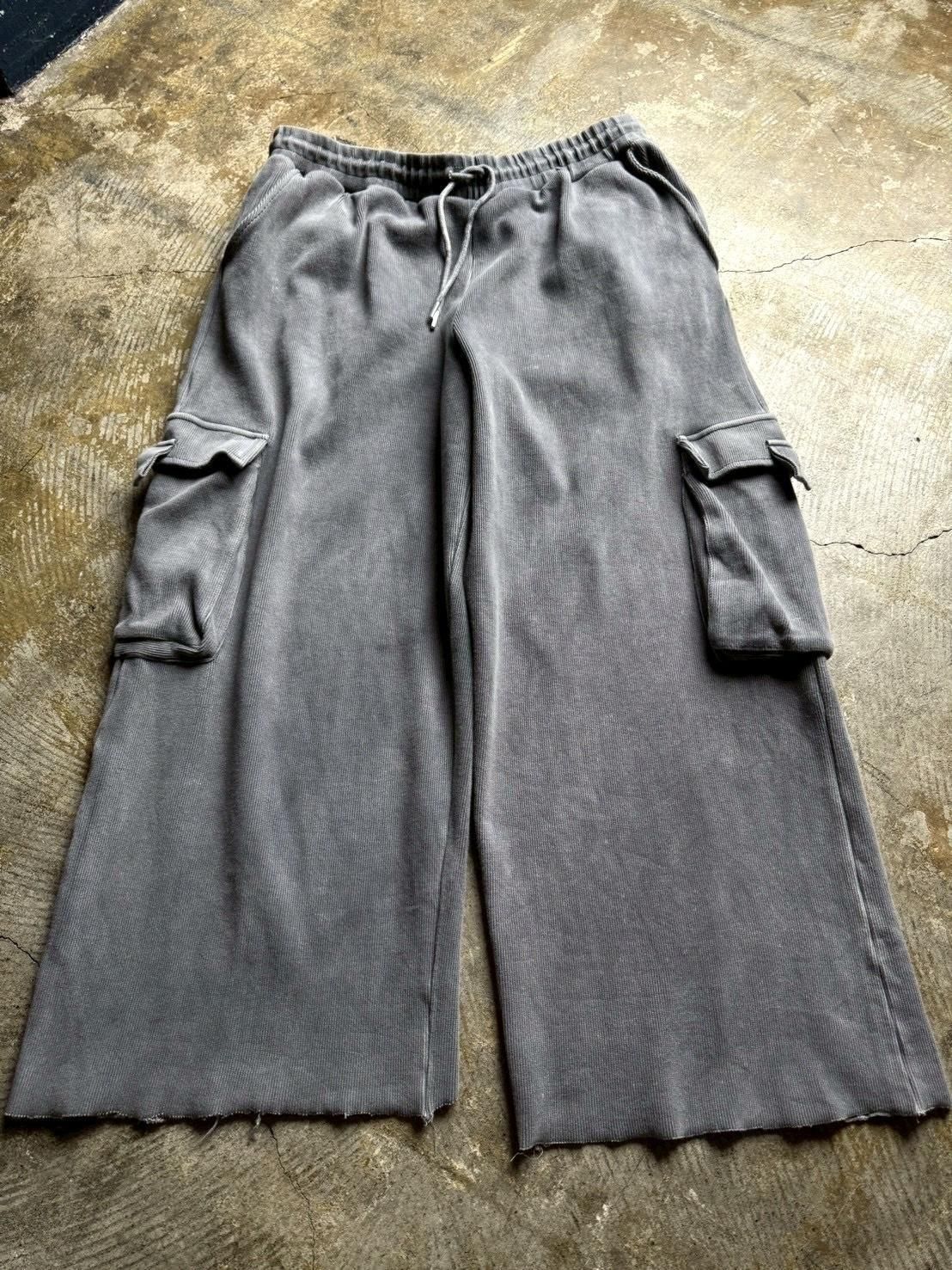 wide rib cargo pant